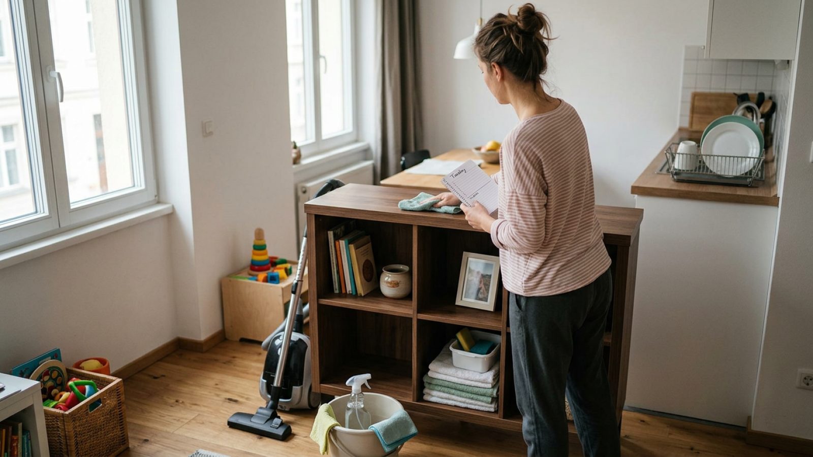 A Simple Weekly Cleaning Rhythm for a Small Home